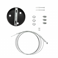 Светильник светодиодный Geometria ЭРА Ring SPO-132-B-40K-088 88Вт 4000К 6000Лм IP40 800*800*80 черный подвесной'