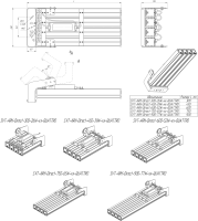 LED светильник SVT-ARH-Direct-300-26W-45-QUATTRO'